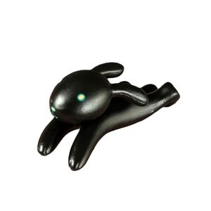 Tara McPherson Kidrobot Gamma Mutant Space Friends Black Flying Bunny Rare Chase